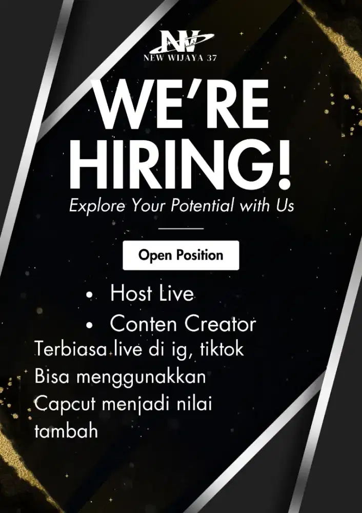 HOST LIVE, CONTEN CREATOR