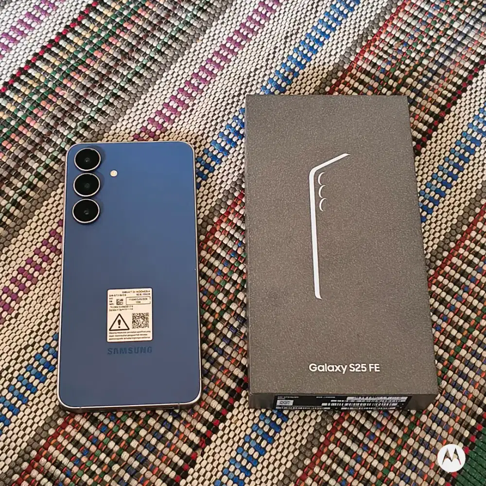 Samsung S25 FE 5G Resmi Sein 8/256 Gb Likenew Garansi On November 2026