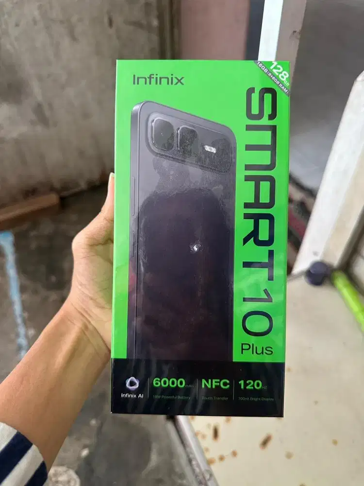 Infinix smart 10plus 8/128gb baru