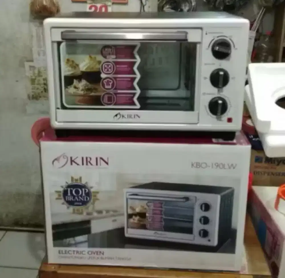 Oven listrik merek kirin