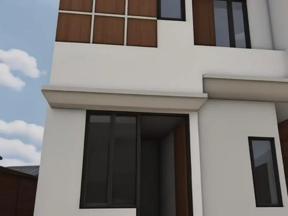 Hunian Ekslusif DP Bebas 2 Lantai Dekat LRT Harjamukti Depok