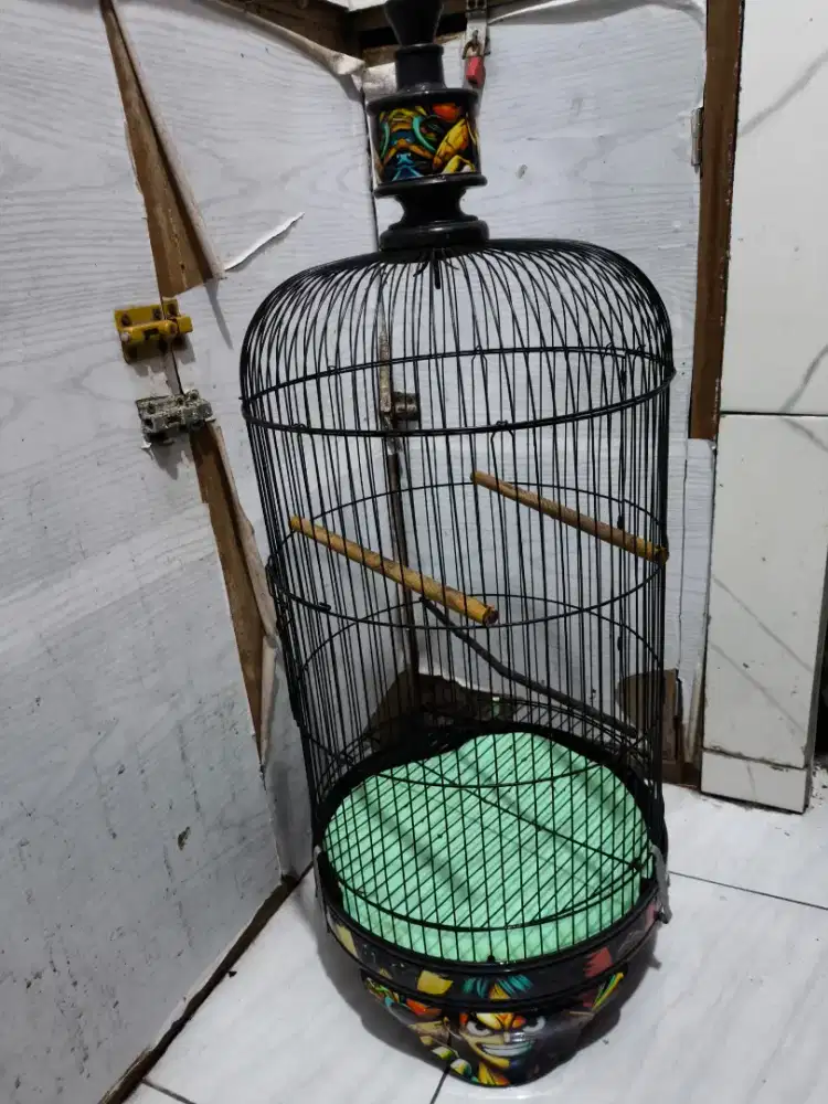 Sangkar burung tebok pvc