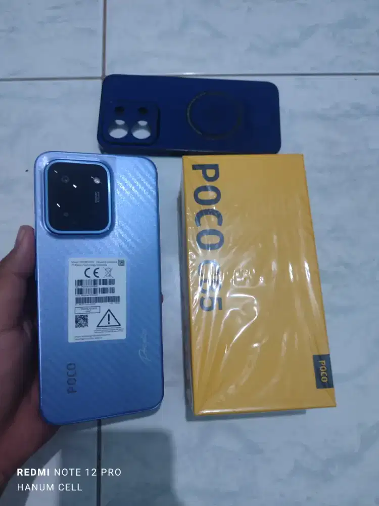 Poco C85 8/256 fullset ORI mulus like new