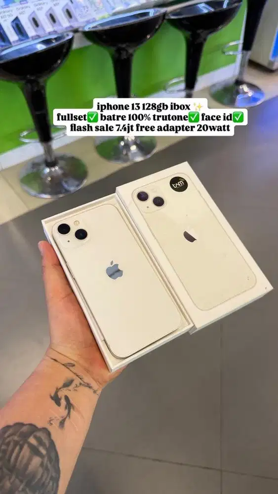 iphone 13 128gb ibox garansi on
