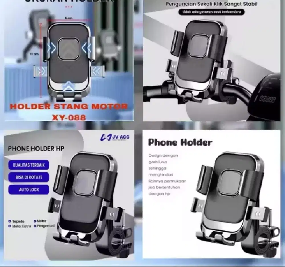 Holder hp buat stang motor baru murah aja