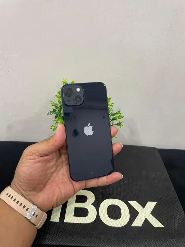 IPhone 13 128GB iBox Midnight mulus Fullset BH 96% 3Utool 100 Permanen