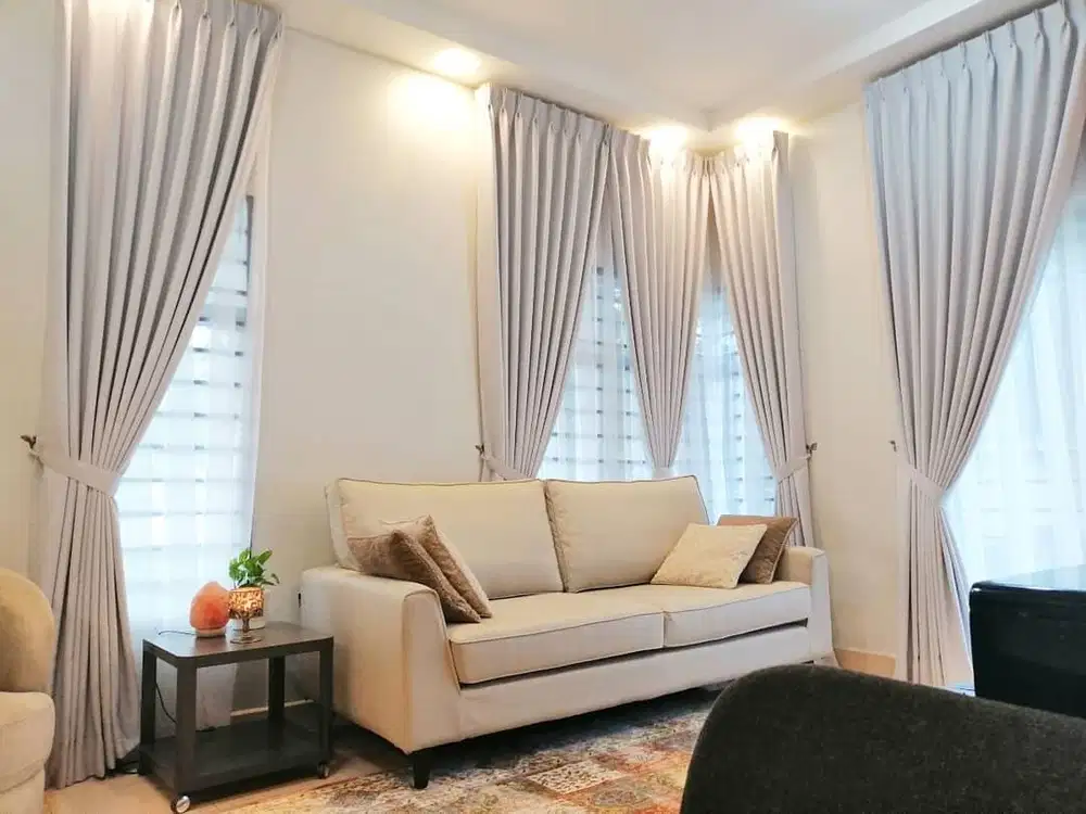 Termewah Tirai Gorden Jendela Gordyn Mewah Hordeng Model Terbaru Murah