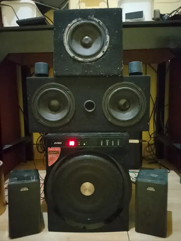 Fenda subwoofer active 5.1 chanel