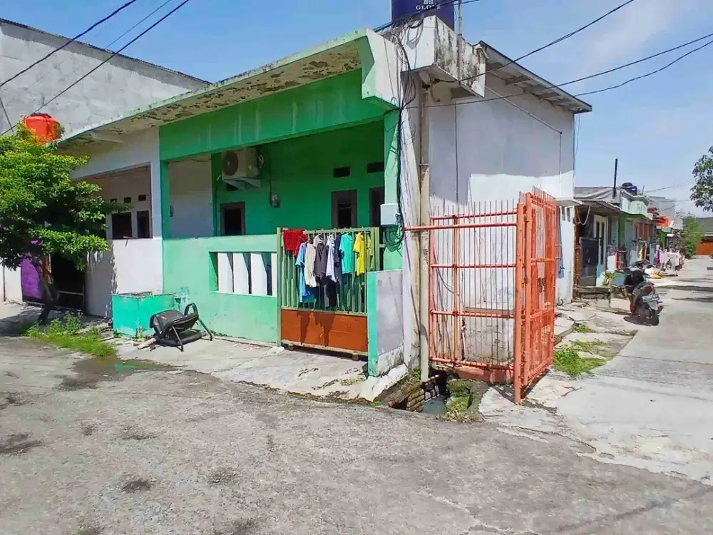 DIJUAL RUMAH  KONTRAKAN 3 PINTU BEBAS BANJIR DEKAT HARAPAN INDAH