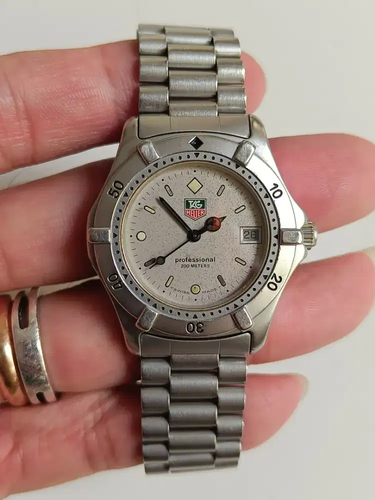 Tag Heuer 2000 classic profesional 200 m vintage  origina