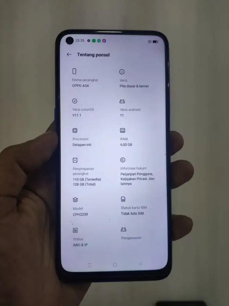 Oppo a54 6/128 hp casan
