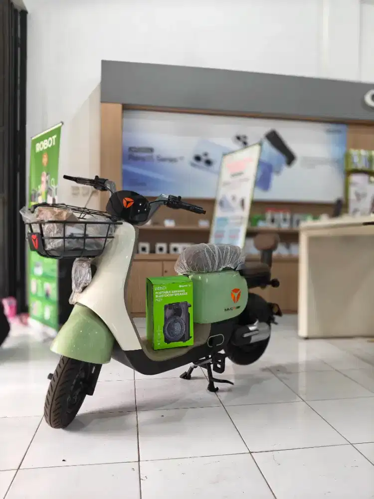 BELI SEPEDA LISTRIK BONUS SPEAKER BLUETOOTH