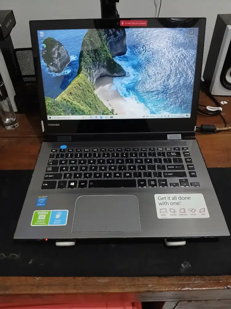 Laptop Toshiba Satelite E45W-C ,Layar Touchscreen ,Slim Edition