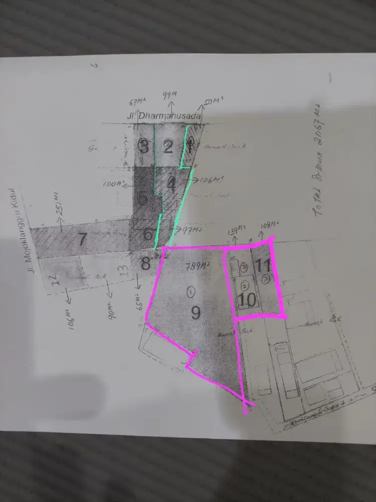 Disewakan Komersial Raya Dharmahusada Cocok Resto/Cafe