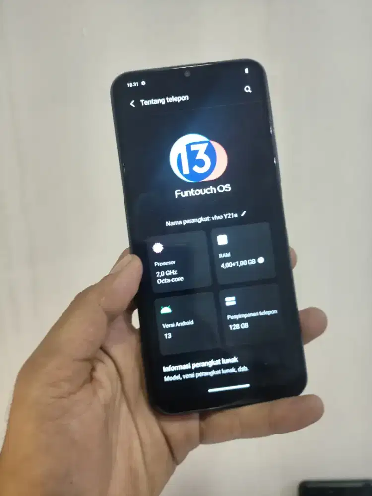 Vivo y21s 4/128 hp casan