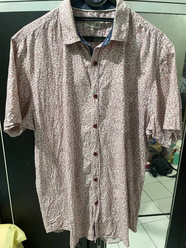 Kemeja cole pria ori