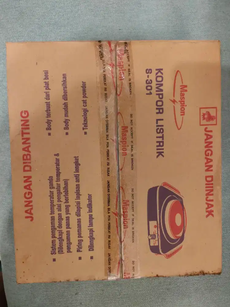 KOMPOR LISTRIK MASPION (SEGEL)