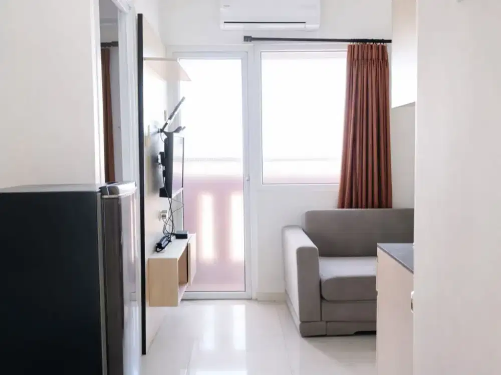 FREE IPL 800Ribu/Bulan Apartemen Green Pramuka City 2BR Furnish