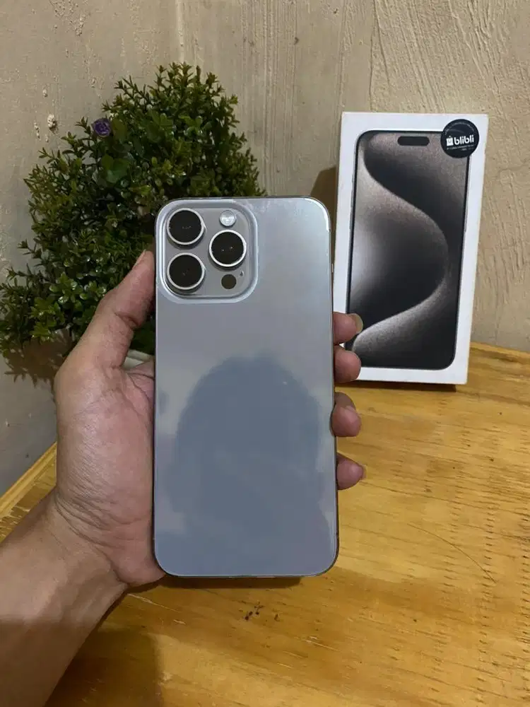 iPhone 15 Promax 256gb blibli/ibox