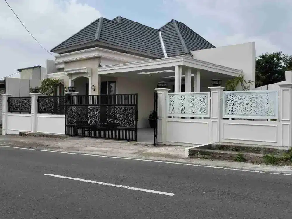 DIJUAL RUMAH MEWAH MODEREN FULL FURNISH  JLN ASPAL SELATAN PASAR JANGKANG WEDOMARTANI