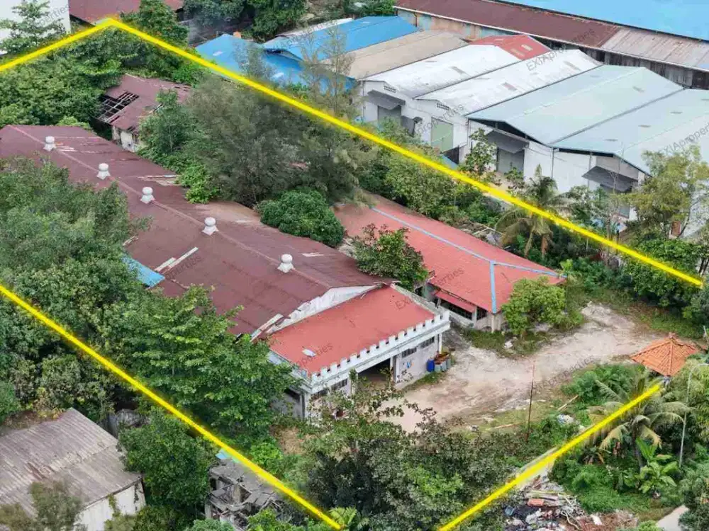 dijual Tanah industri 4678m2 Sekupang Batam