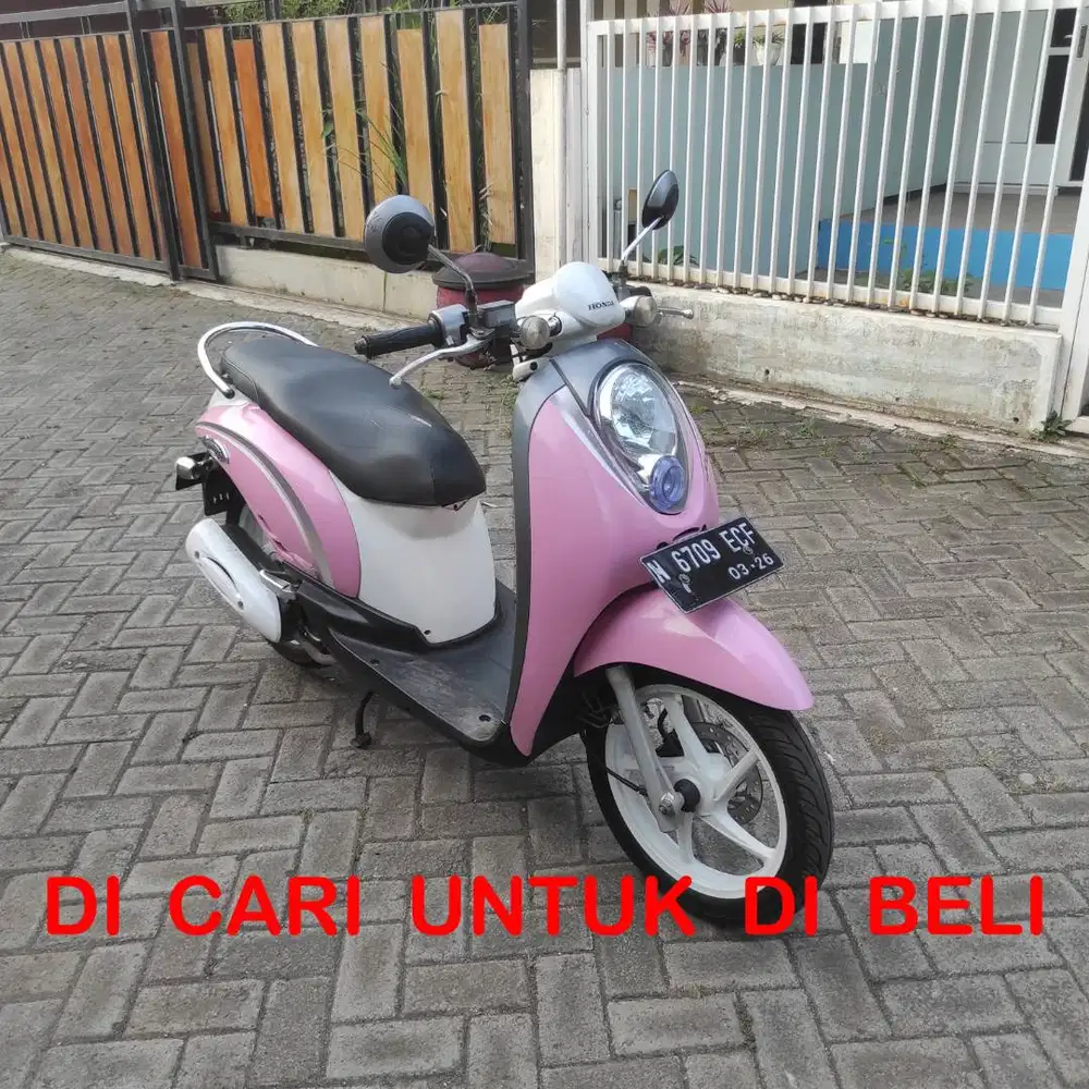 Honda Scoopy karbu Tahun 2010