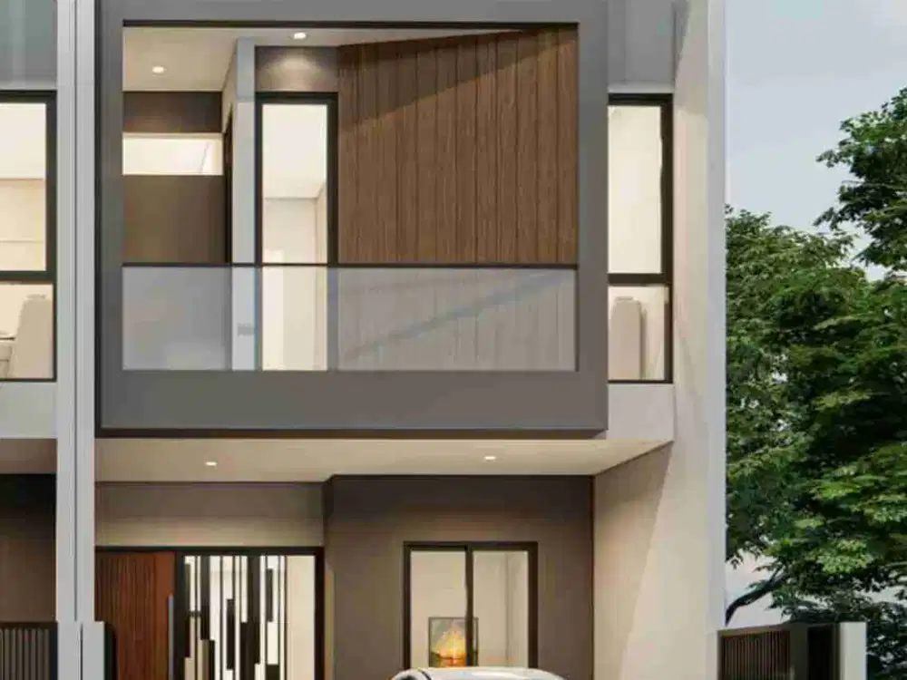 DIJUAL RUMAH MODERN MINIMALIS MANYAR TIRTOASRI (Tipe J)
