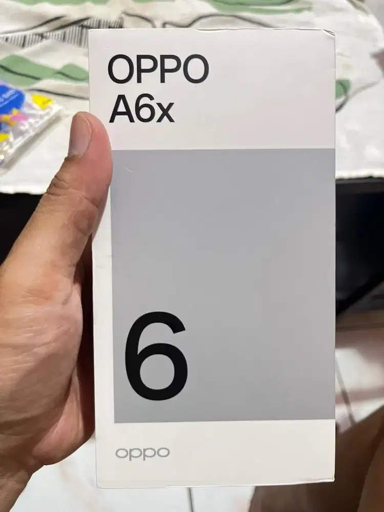Oppo A6X usia baru 4hari mulus no dent atau