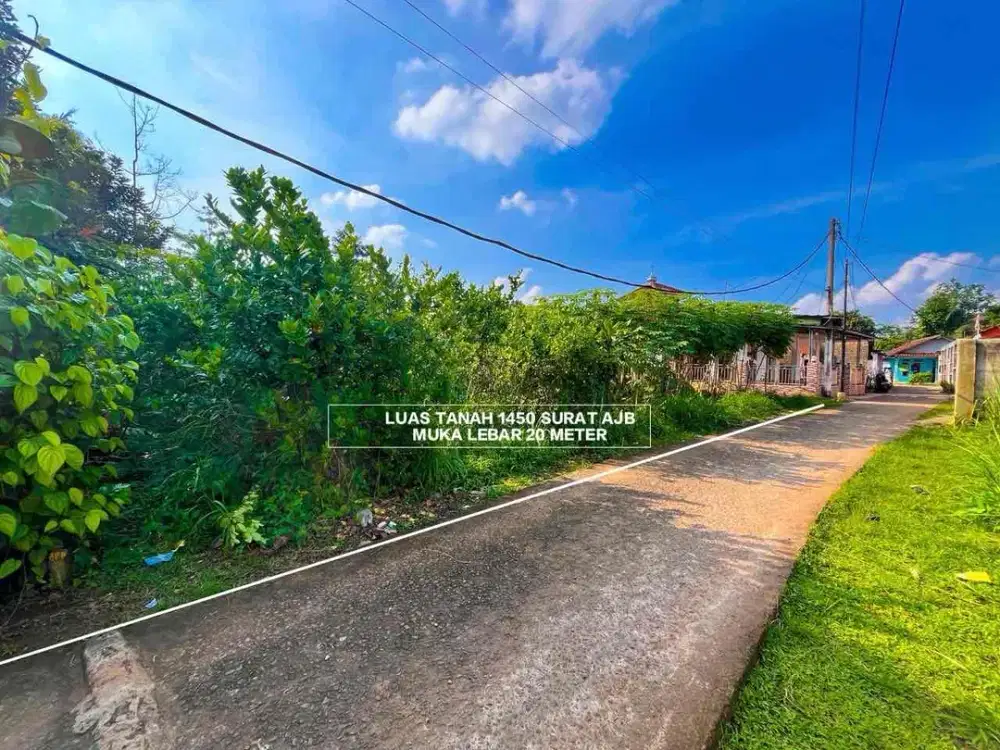 TANAH MURAH DI DESA CANDALI KEMANG BOGOR