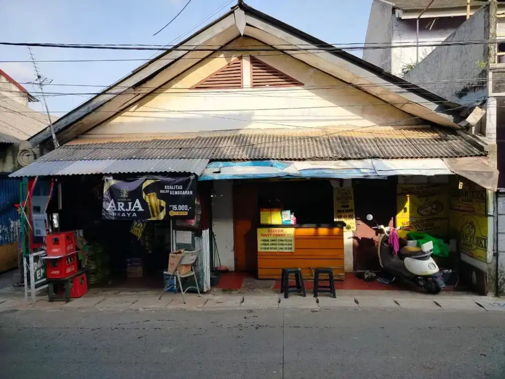 Dijual Cepat Harga Murah (BU) kontrakan 10 pintu Dan 5 kios Full terisi Di kp ceger, cikunir jakamulya, bekasi selatan