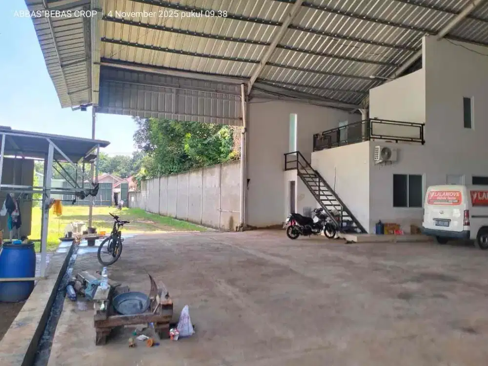 Di sewakan gudang siap pakai