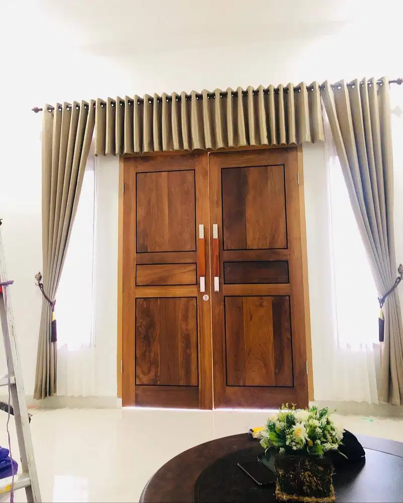 Pembuat Gorden Blackout Pasang Skat Klinik Hordeng Gordyn Vitrase