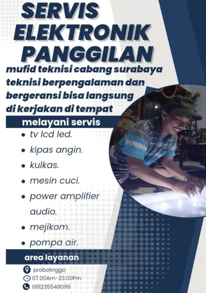 Jasa Servis Panggilan – Bergaransi & Langsung Beres!