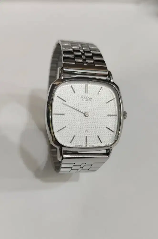 Seiko Tank 2620 5430 Dial Men QuartzWatch Japan JDM Cushion Shape 32mm