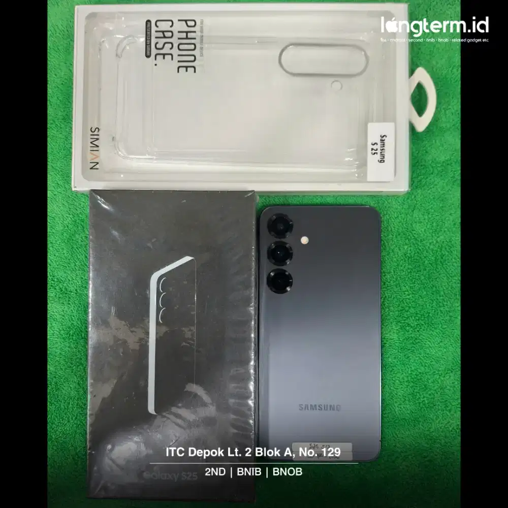 Samsung S25 5G 512gb Fullset SEIN Free adapter