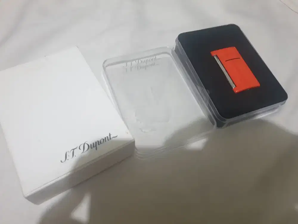 Korek st dupont mini jet orange original