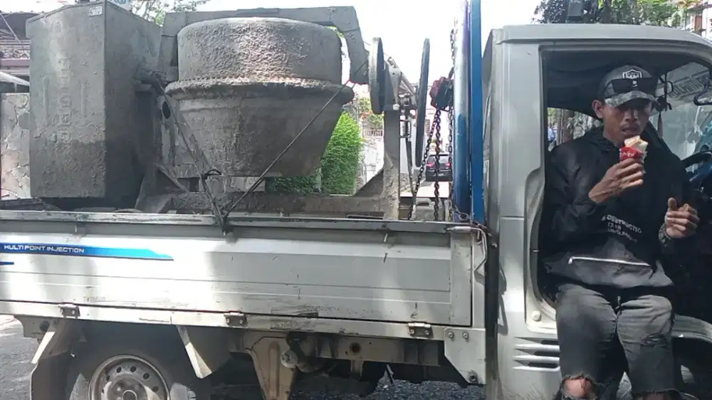 Sewa molencor pengaduk beton dan jual beli