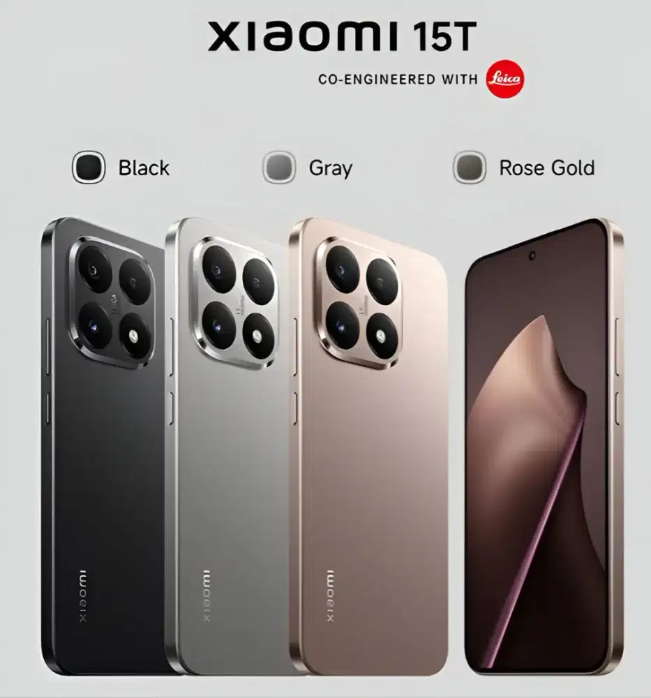 Xiaomi 15T Garansi Resmi Barang Segel