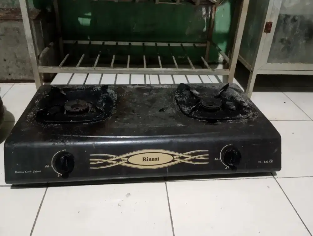 Kompor rinai 2 tungku