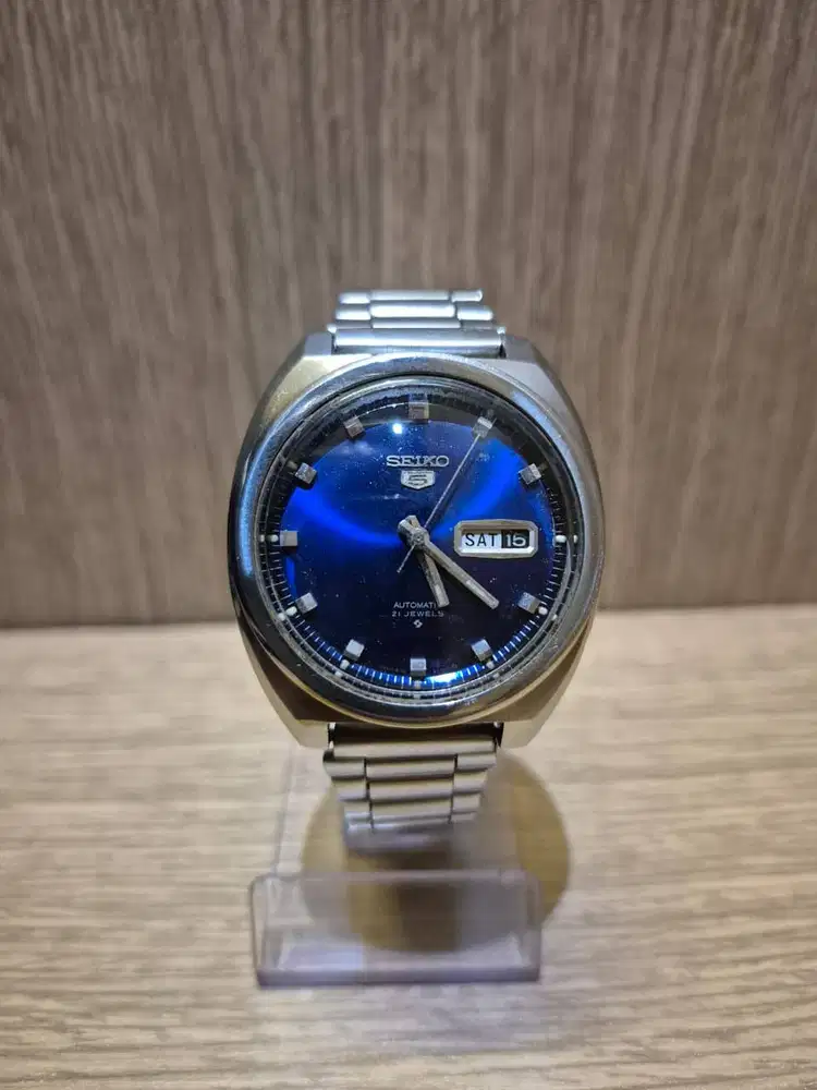 Seiko 5 6119 - 8273 blue dial