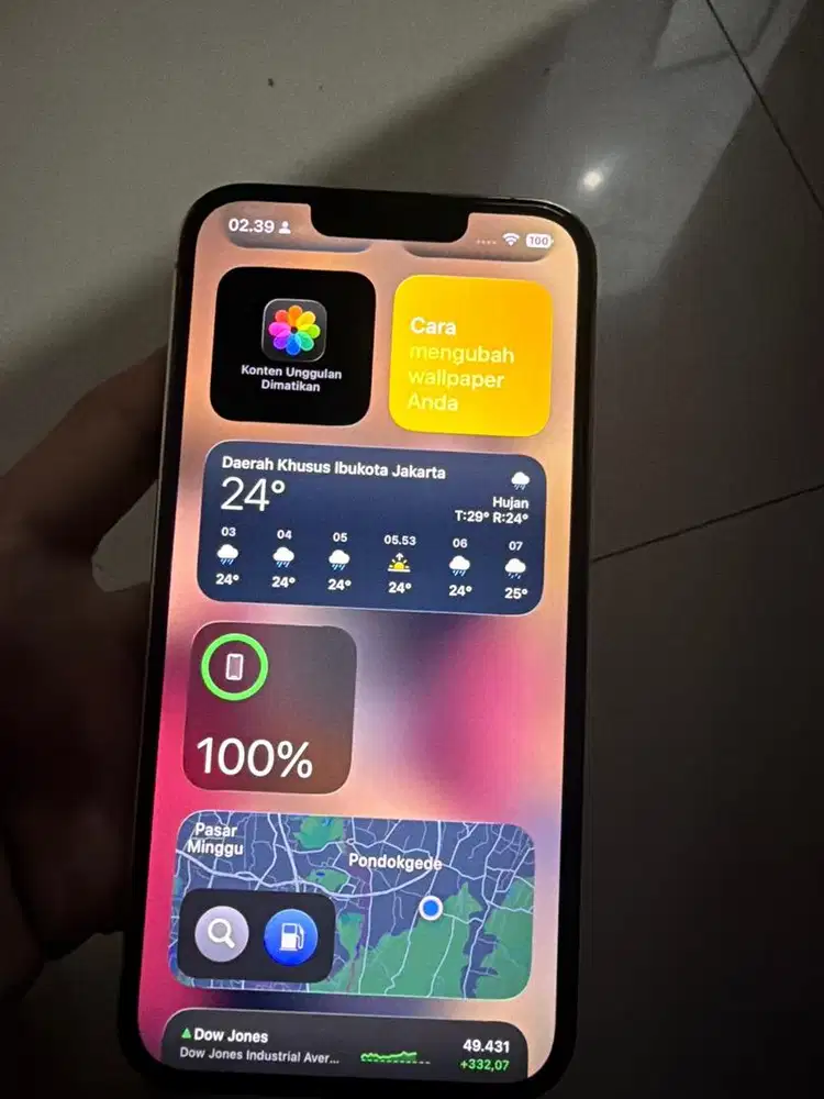Dijual iphone 13 pro pemakaian pribadi