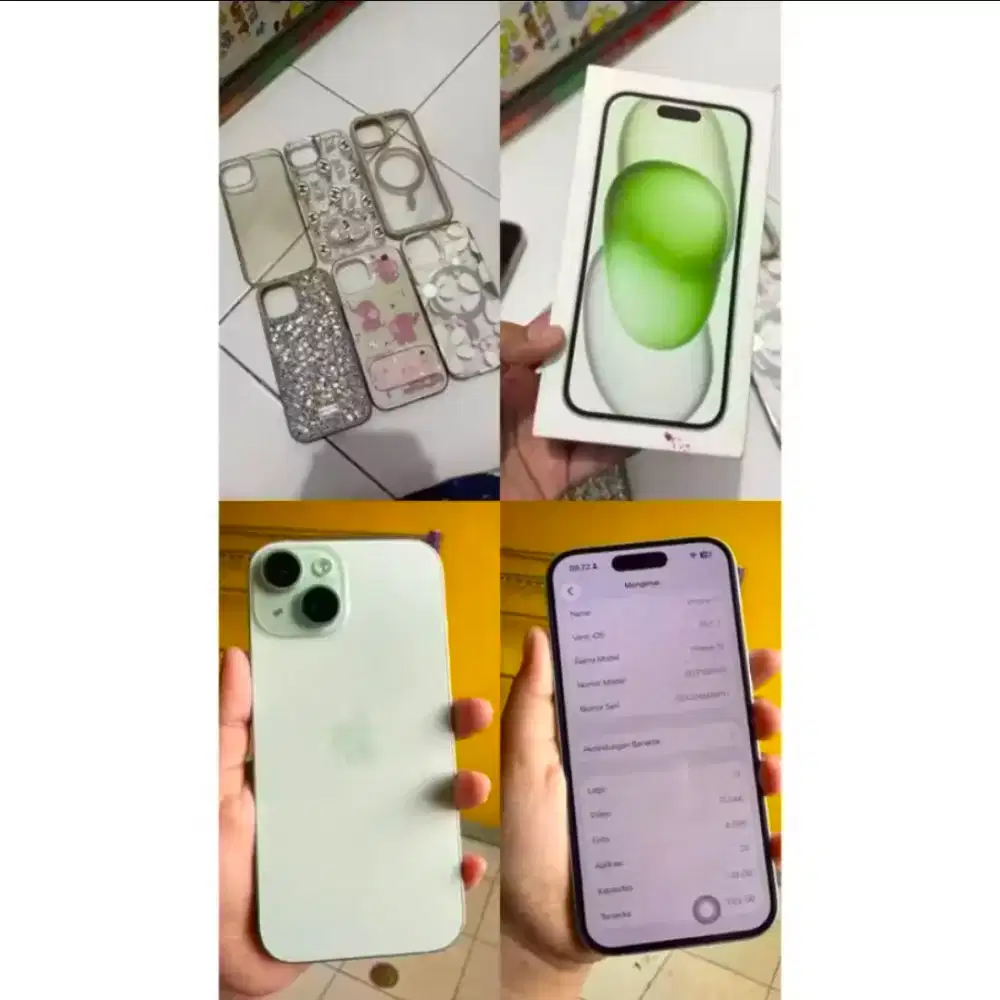 Iphone 15 basic green 128gb