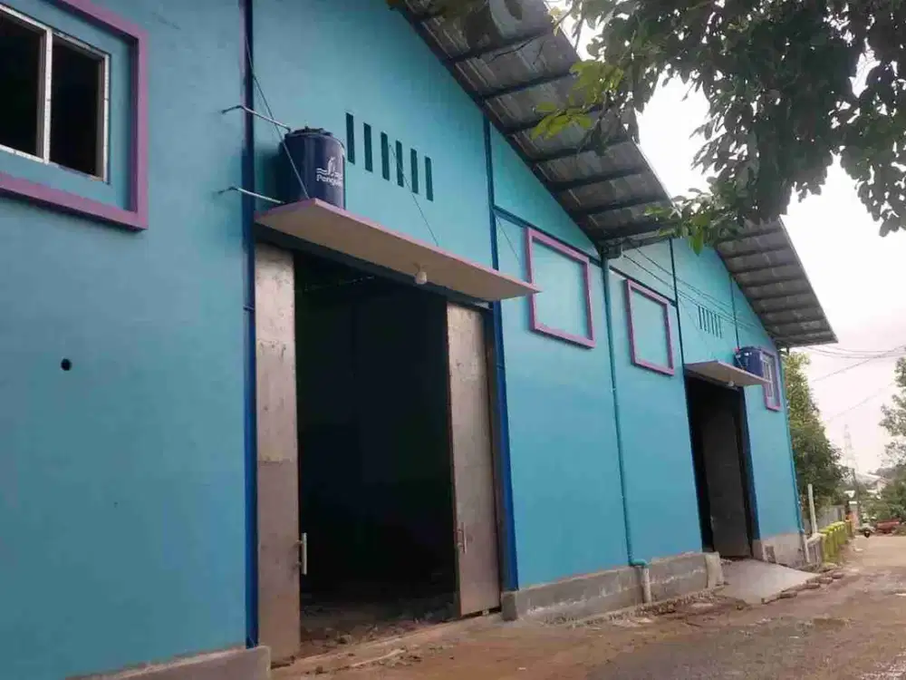 disewakan gudang baru listrik satu pas