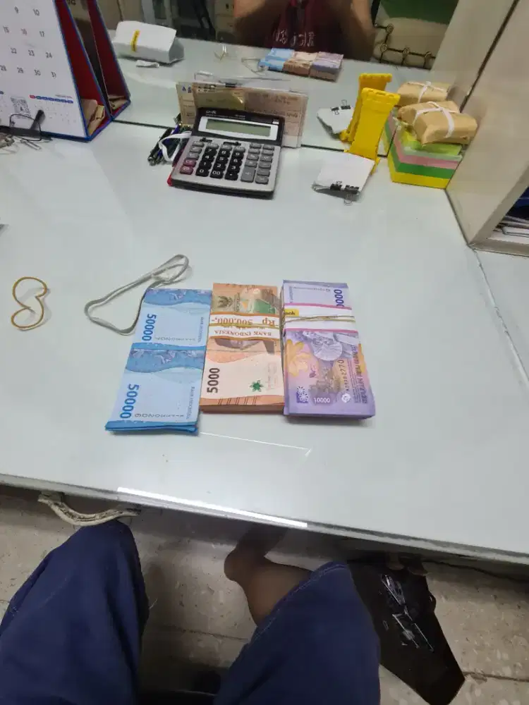 Dijual uang baru macam2 pecahan + 20 %