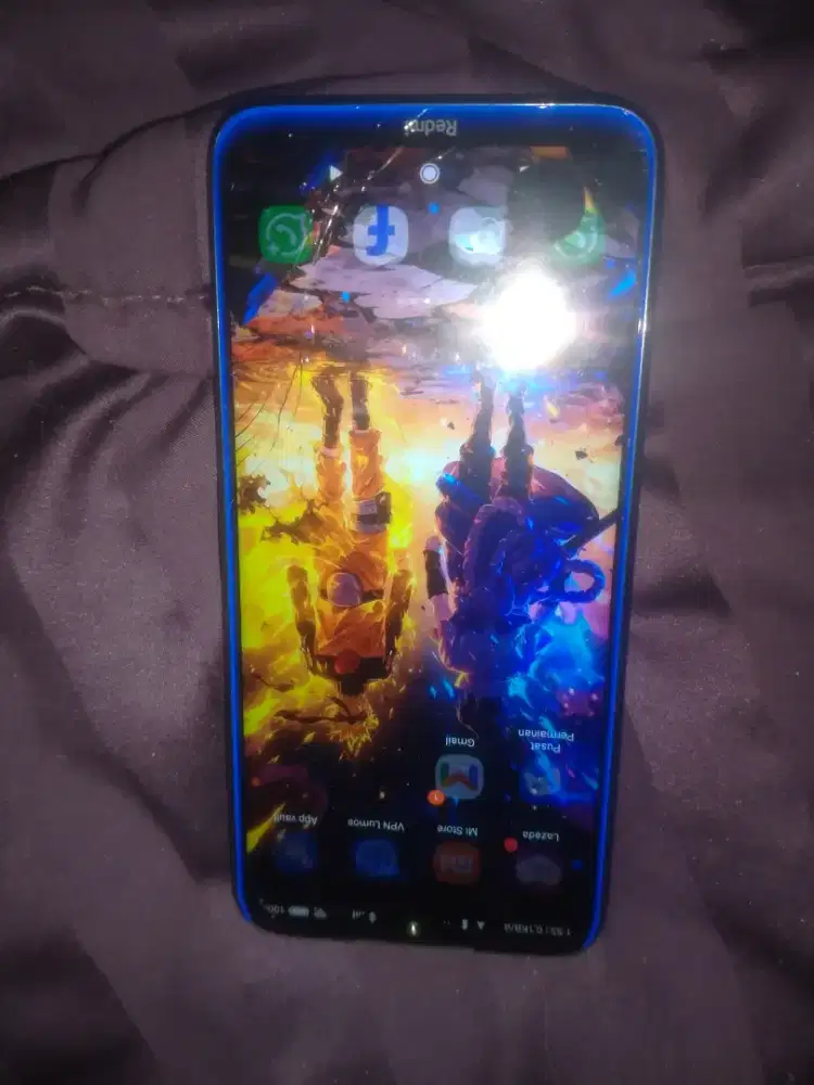 Xiaomi redmi note 8 minus layar ada noda hitam