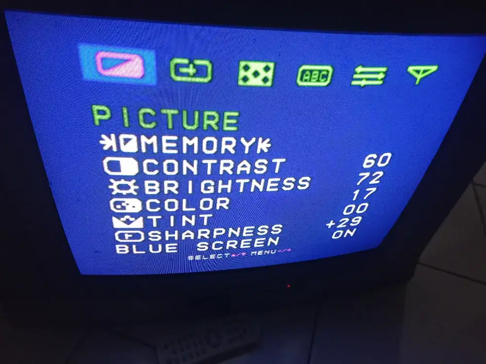 Tv televisi toshiba bomba 21 inch