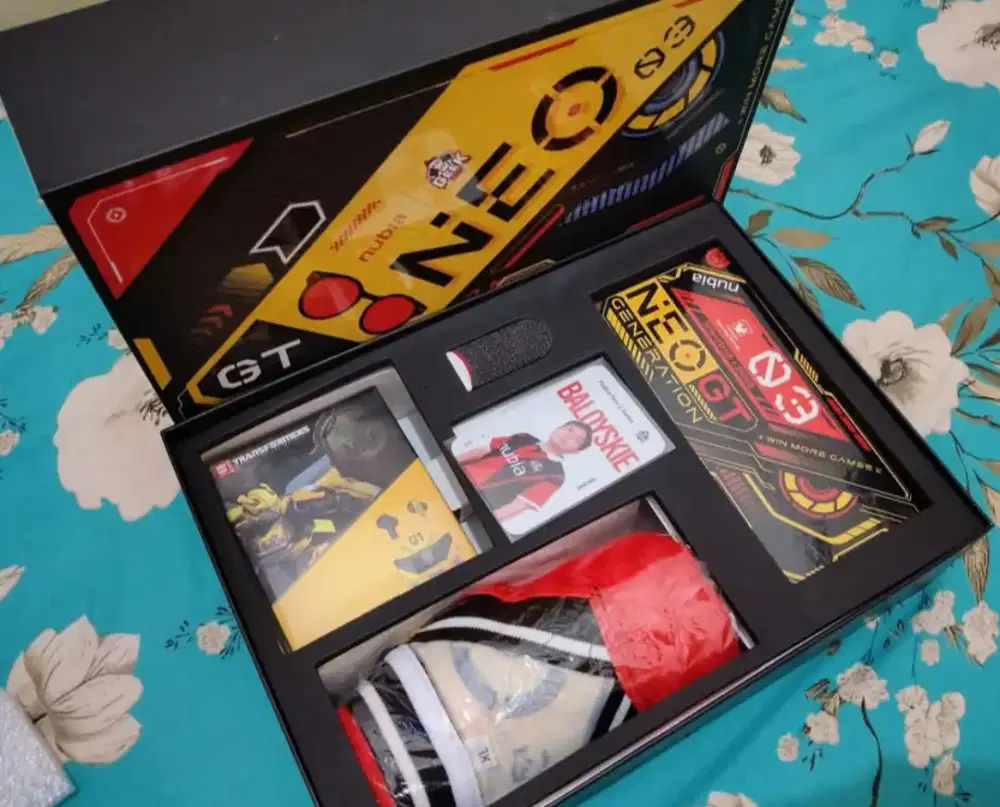 GiftBox Limited Edition NUBIA Neo 3 GT (Baru)