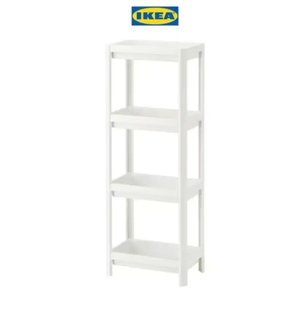Rak putih vasken ikea