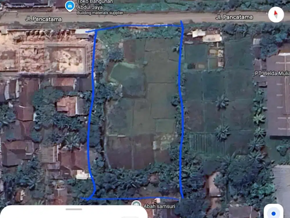 TANAH CIKANDE COCOK BUAT GUDANG DAN INDUSTRI LT 3753m2