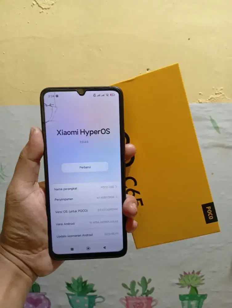 HP poco c65 ram 6/128